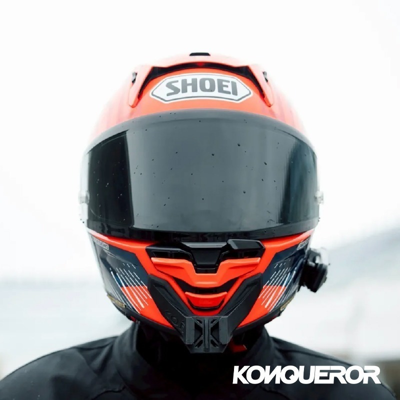 【彈藥庫】KONQUEROR 康可 運動相機安全帽扣具 SHOEI (X-15/Z-8) ARAI (RX-7X)-細節圖3