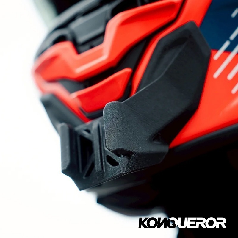 【彈藥庫】KONQUEROR 康可 運動相機安全帽扣具 SHOEI (X-15/Z-8) ARAI (RX-7X)-細節圖4