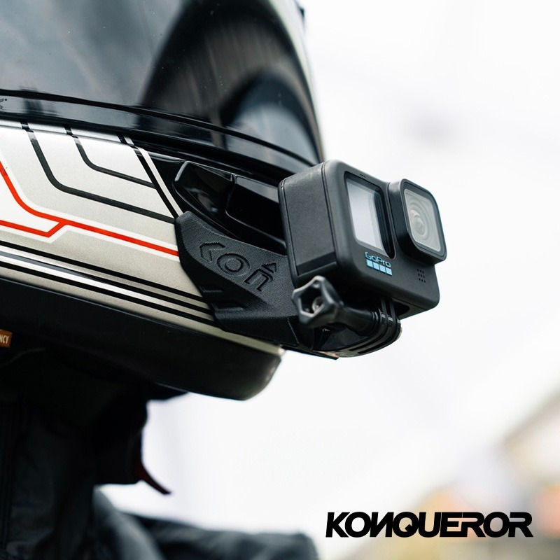 【彈藥庫】KONQUEROR 康可 運動相機安全帽扣具 SHOEI (X-15/Z-8) ARAI (RX-7X)-細節圖10