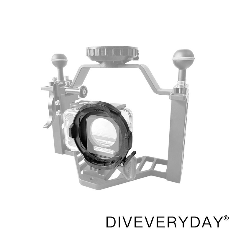 【彈藥庫】Diveveryday DJI OSMO ACTION 潛水殼轉ZD鏡頭座 #DED-OA5-ZD-細節圖7