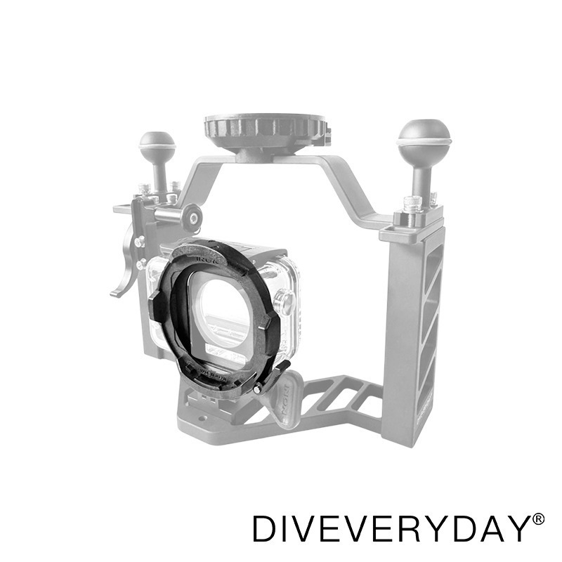 【彈藥庫】Diveveryday DJI OSMO ACTION 潛水殼轉ZD鏡頭座 #DED-OA5-ZD-細節圖8