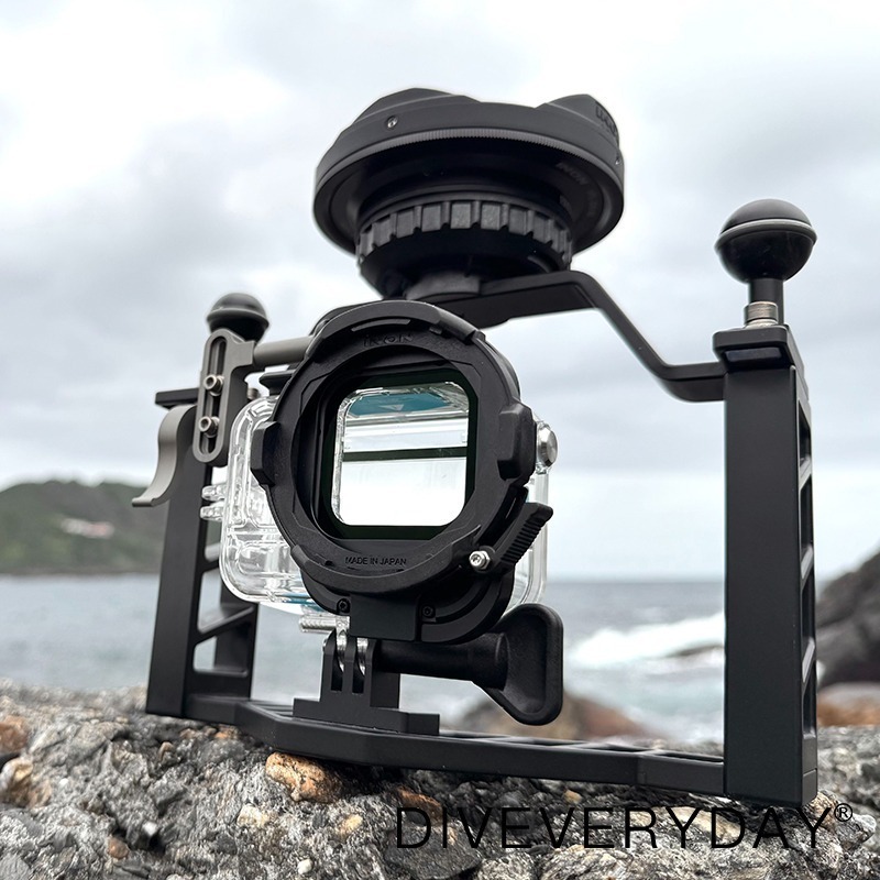 【彈藥庫】Diveveryday Insta360 Ace Pro 2 潛水殼轉ZD鏡頭座 #DED-ACP2-ZD-細節圖11