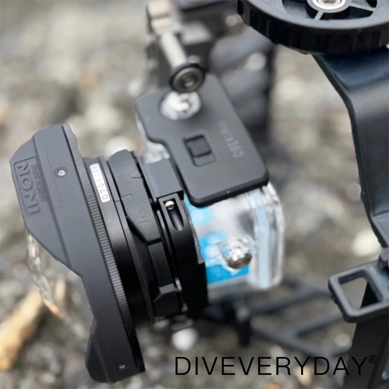 【彈藥庫】Diveveryday Insta360 Ace Pro 2 潛水殼轉ZD鏡頭座 #DED-ACP2-ZD-細節圖8
