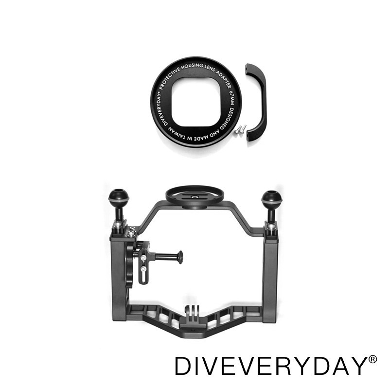含 GoPro 原廠防水殼適用鏡頭轉接座