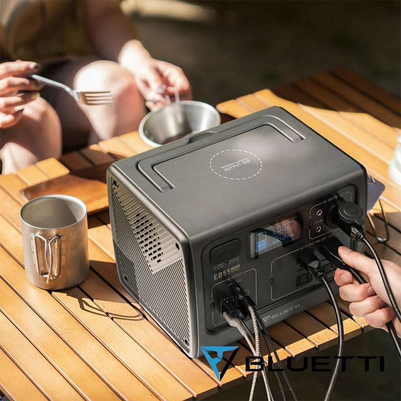 【彈藥庫】BLUETTI EB55 537Wh 700W 萬用充電站 #P335480253-細節圖10