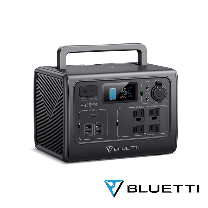 【彈藥庫】BLUETTI EB55 537Wh 700W 萬用充電站 #P335480253-規格圖11