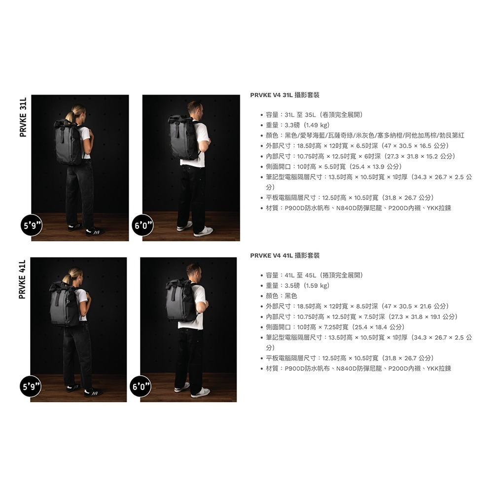 【彈藥庫】WANDRD PRVKE 攝影背包 V4 (15/21/31/41L) #PK-細節圖6