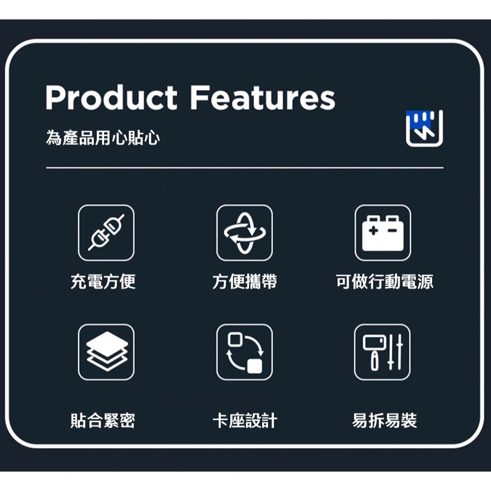 【彈藥庫】CYNOVA DJI OSMO 360/ACTION 5 PRO/4/3 充電管家 #C-CHOA-V1-細節圖3