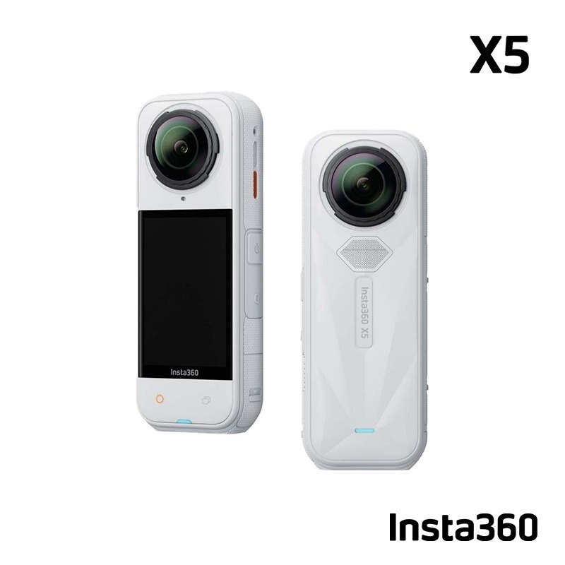 【彈藥庫】Insta360 X5 全景運動相機-皓月白(標準套裝/萬能套裝)-細節圖2