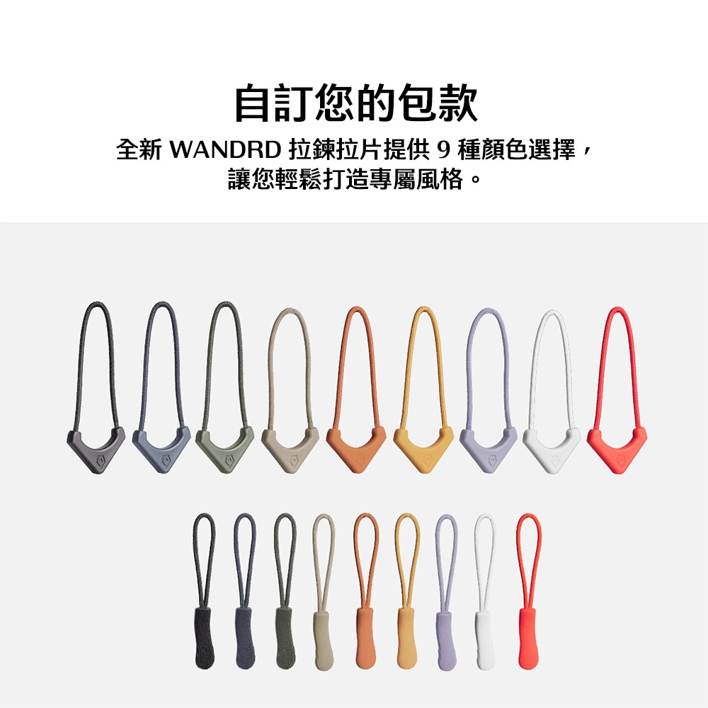 【彈藥庫】WANDRD ZIPPER PULLERS 拉鏈扣 #WSZP-細節圖5