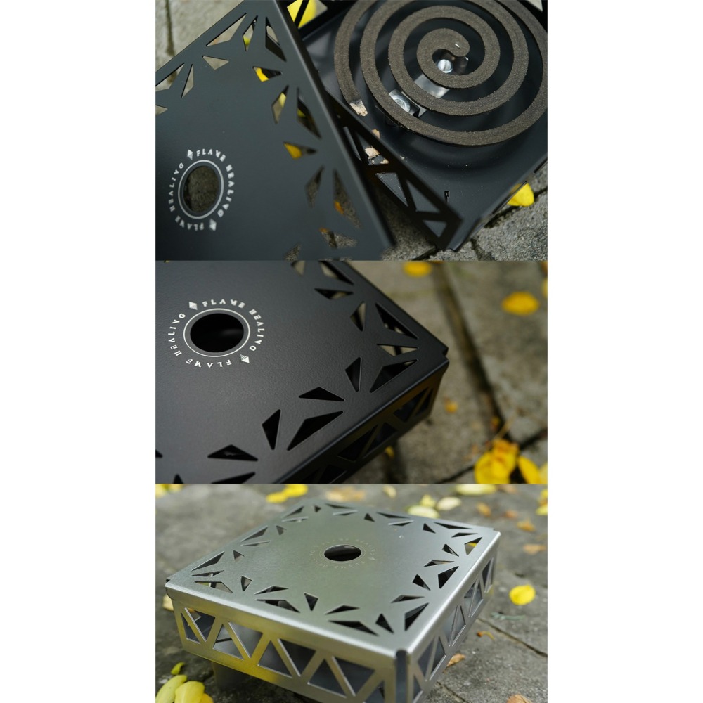 【彈藥庫】FOOTHILLS 山麓 BABY 焚香盒(黑-鐵/銀-不鏽鋼) #FTS-023 #FTS-024-細節圖4