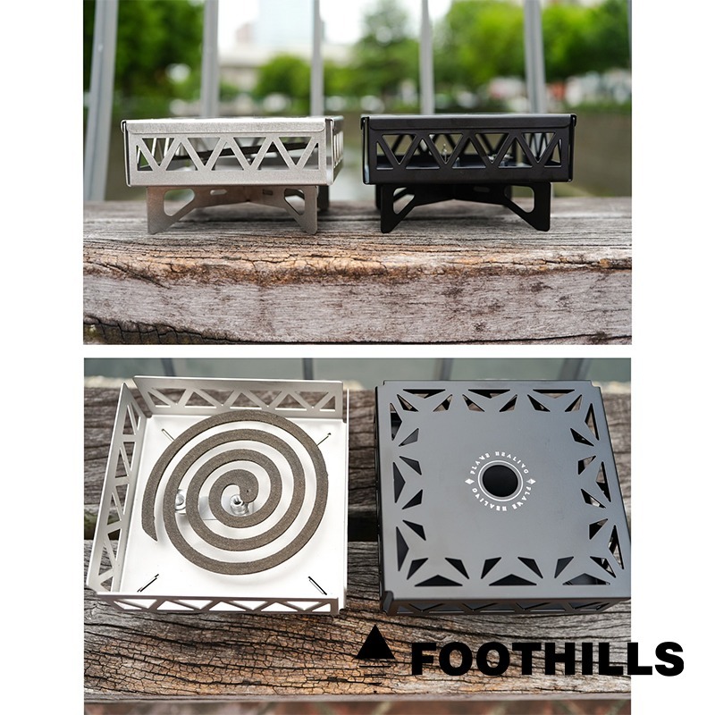 【彈藥庫】FOOTHILLS 山麓 BABY 焚香盒(黑-鐵/銀-不鏽鋼) #FTS-023 #FTS-024-細節圖5