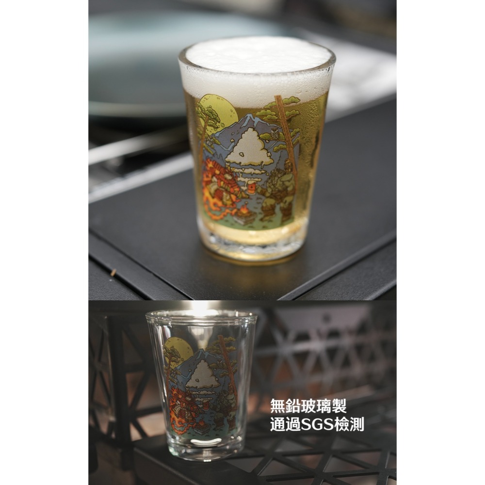 【彈藥庫】FOOTHILLS 歸火之地-143 啤酒杯(單杯/雙杯組) #FTS-025 #FTS-026-細節圖2