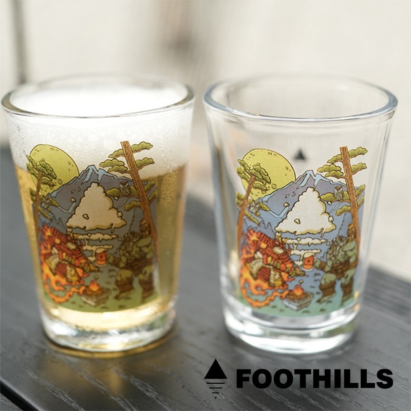 【彈藥庫】FOOTHILLS 歸火之地-143 啤酒杯(單杯/雙杯組) #FTS-025 #FTS-026-規格圖8