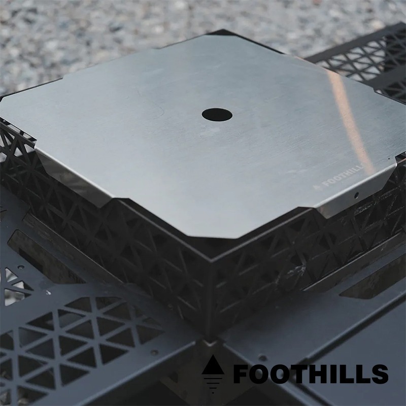【彈藥庫】FOOTHILLS 焚火台不鏽鋼蓋板 #FTS-022-細節圖3