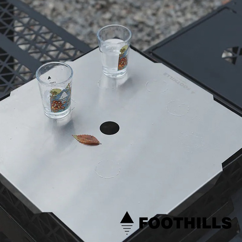 【彈藥庫】FOOTHILLS 焚火台不鏽鋼蓋板 #FTS-022-細節圖5