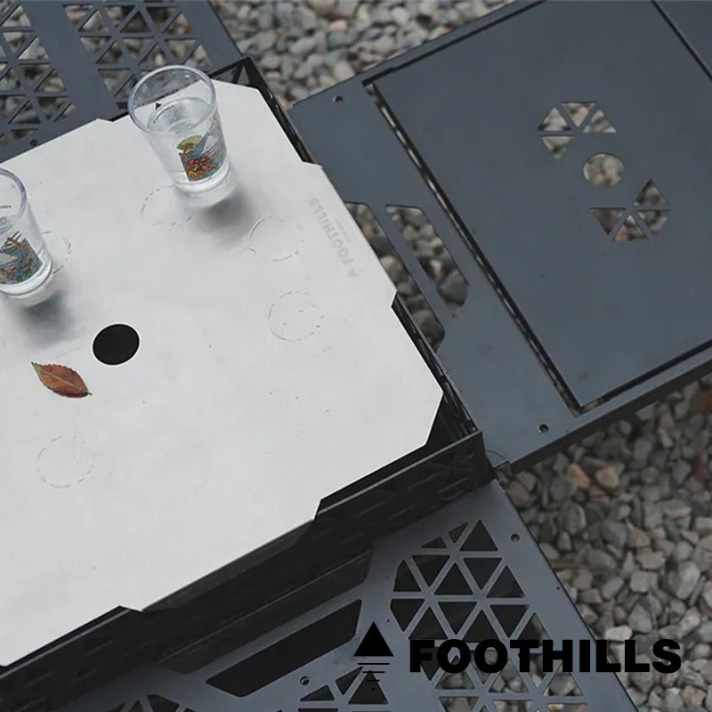 【彈藥庫】FOOTHILLS 焚火台不鏽鋼蓋板 #FTS-022-細節圖6