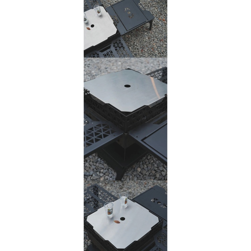 【彈藥庫】FOOTHILLS 焚火台不鏽鋼蓋板 #FTS-022-細節圖8