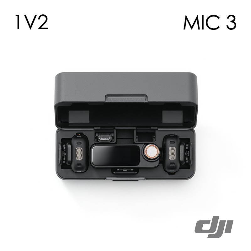 【彈藥庫】DJI MIC 3 無線麥克風(單接收器/單發射器/1對1/1對2) #DAM001 #DAM003-細節圖5