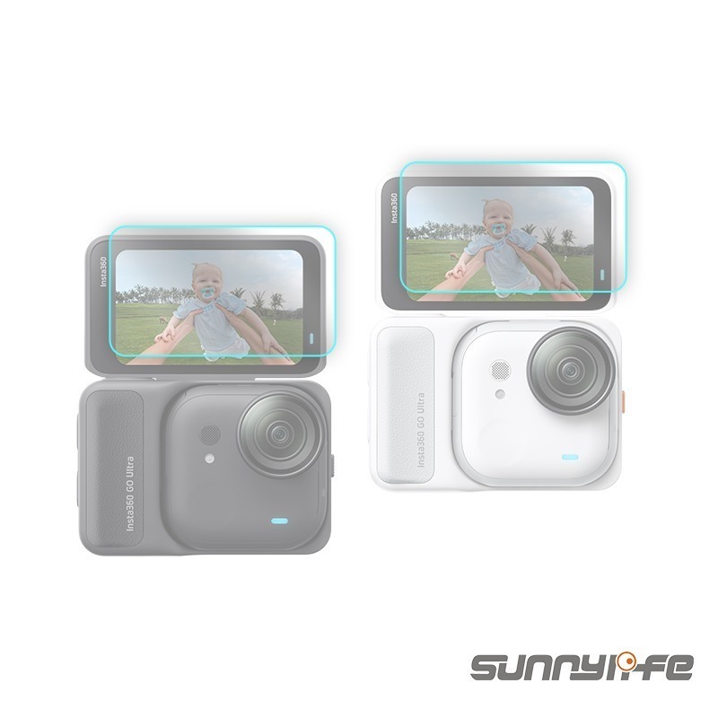 【彈藥庫】Sunnylife Insta360 GO Ultra 螢幕鋼化保護貼-1入 #GU-BHM044-2-細節圖10