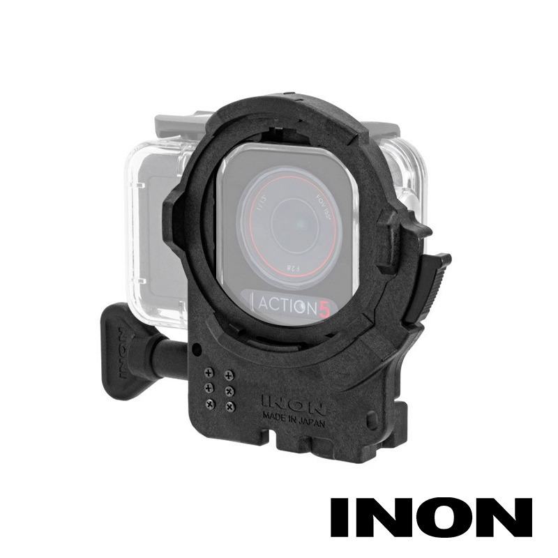 【彈藥庫】INON DJI OSMO ACTION 5 PRO 潛水殼轉ZD鏡頭座 #INO-ZD-OA5-細節圖3