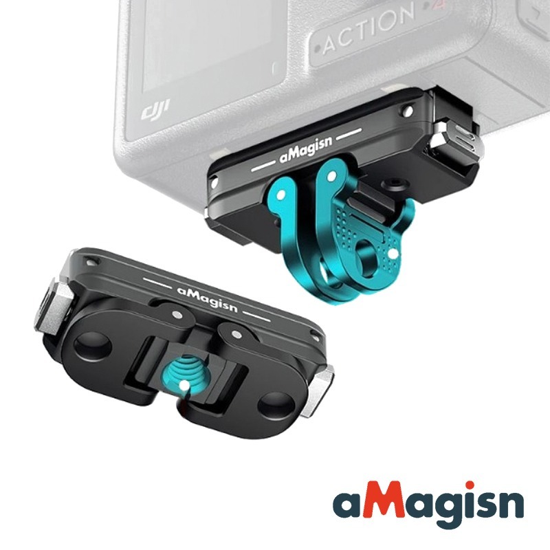 【彈藥庫】aMagisn DJI OSMO 360/ACTION 5 PRO/4/3 磁吸快拆2.0 #AA22-細節圖4