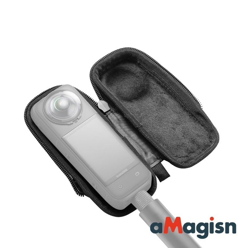 【彈藥庫】aMagisn Insta360 X5 機身保護包-黑 #PF03-細節圖9