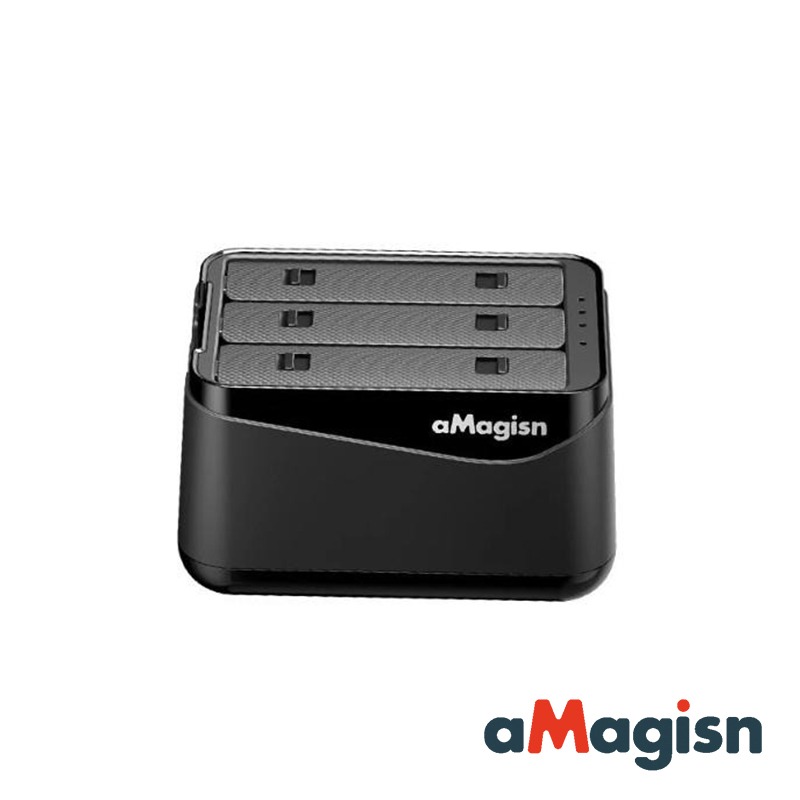 【彈藥庫】aMagisn Insta360 X5 電池充電座 #PF12-細節圖4