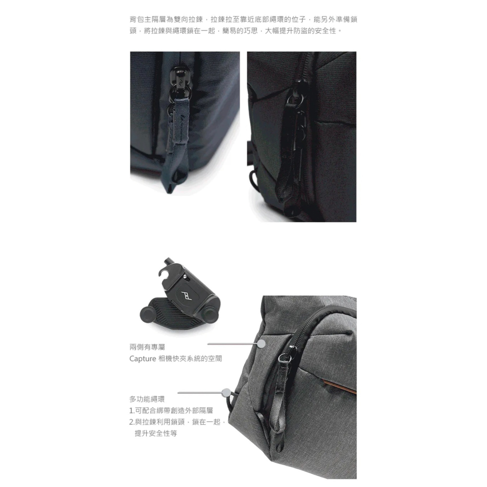 【彈藥庫】PEAK DESIGN EVERYDAY SLING V2 魔術使者隨行攝影包(3/6/10L)-細節圖8