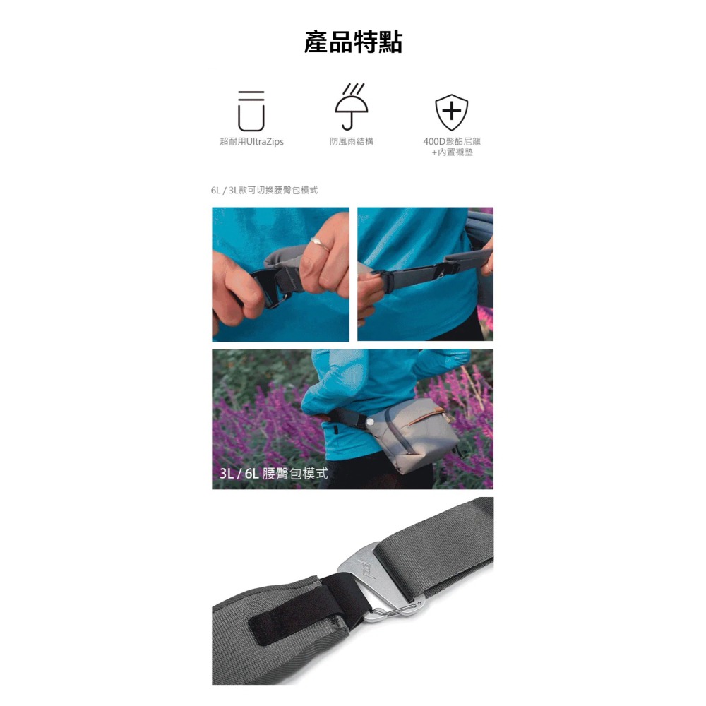 【彈藥庫】PEAK DESIGN EVERYDAY SLING V2 魔術使者隨行攝影包(3/6/10L)-細節圖3