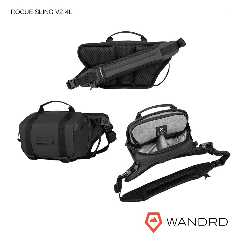 【彈藥庫】WANDRD ROGUE SLING V2 單肩相機包(4/6/9L) #SLG-細節圖6