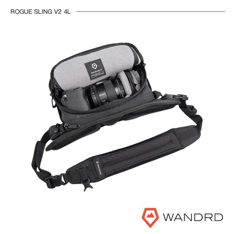 【彈藥庫】WANDRD ROGUE SLING V2 單肩相機包(4/6/9L) #SLG-細節圖7