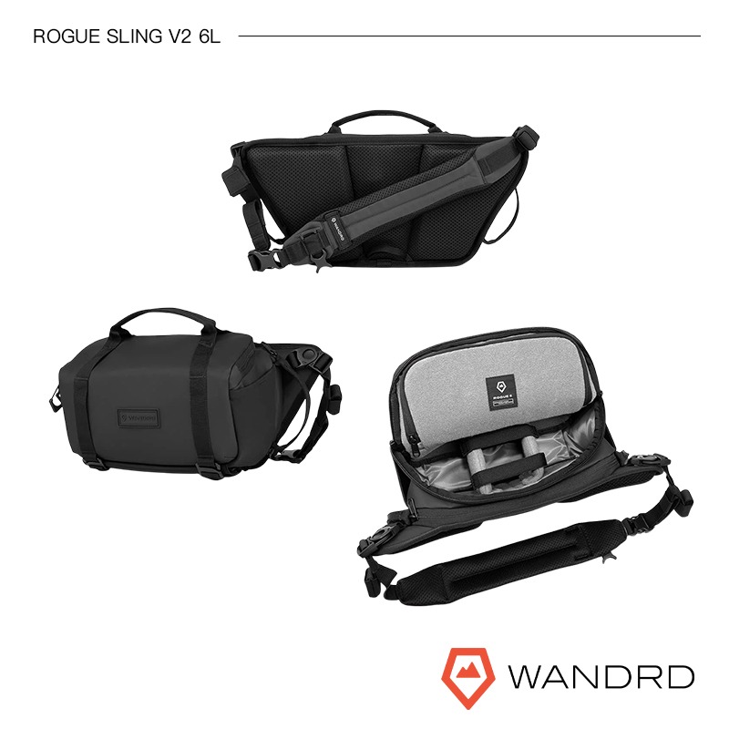【彈藥庫】WANDRD ROGUE SLING V2 單肩相機包(4/6/9L) #SLG-細節圖8