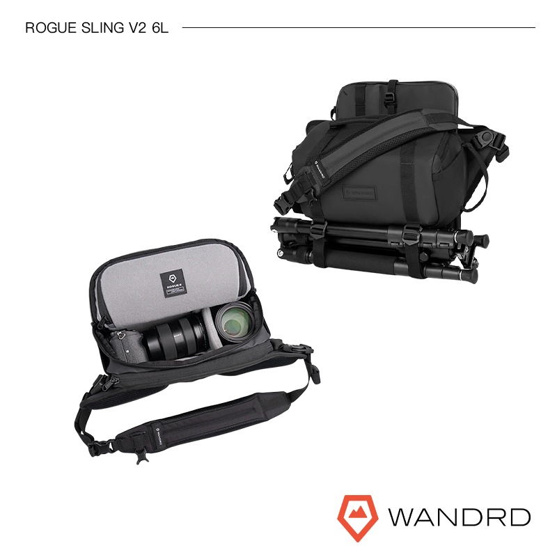 【彈藥庫】WANDRD ROGUE SLING V2 單肩相機包(4/6/9L) #SLG-細節圖9