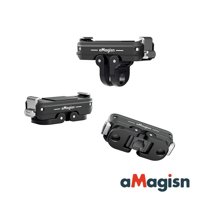 【彈藥庫】aMagisn DJI NANO/OSMO 360/ACTION 雙向磁吸快拆2.0 #TN11-細節圖2