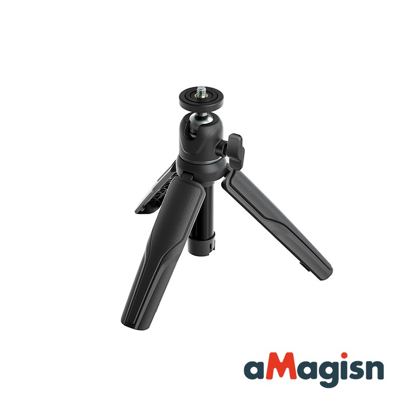 【彈藥庫】aMagisn 迷你腳架自拍桿-黑 #AM29-A-細節圖2