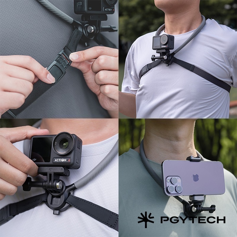 【彈藥庫】PGYTECH CapLock 運動相機掛脖支架MAX #P-GM-389-細節圖4