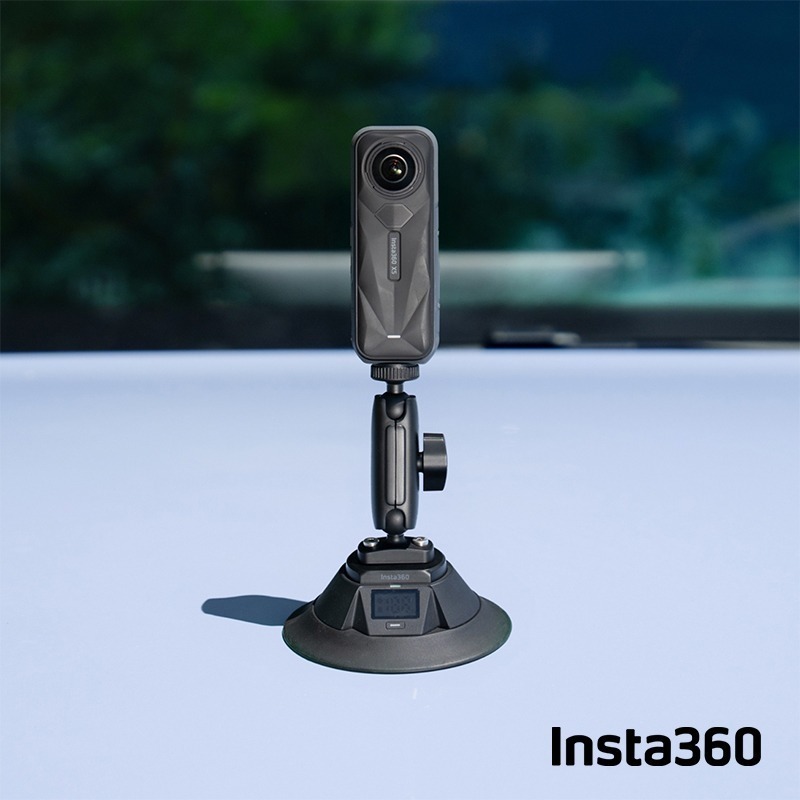 【彈藥庫】Insta360 電動吸盤支架 #CINSFAVB-01-細節圖5