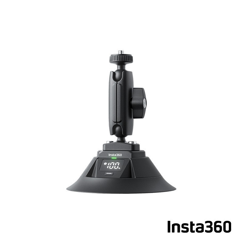 【彈藥庫】Insta360 電動吸盤支架 #CINSFAVB-01-細節圖2