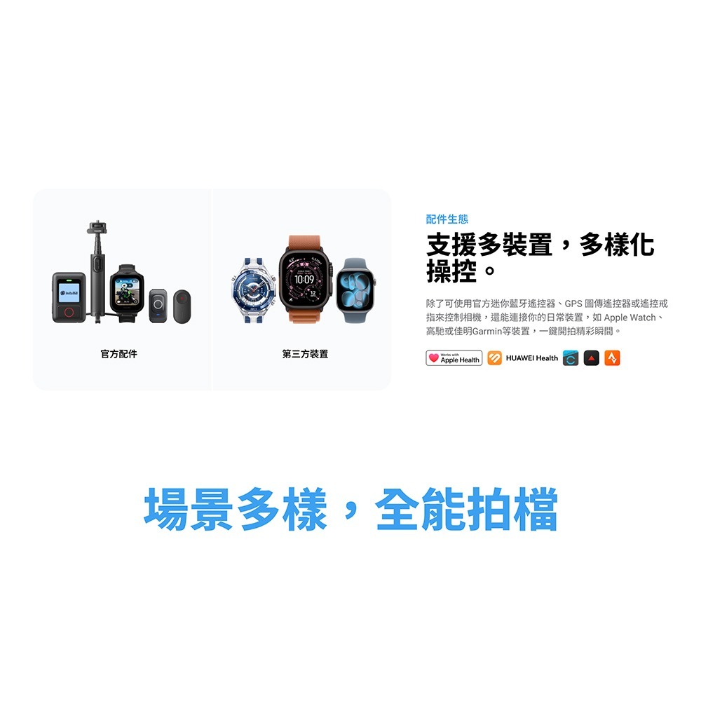 【彈藥庫】Insta360 X4 Air 全景攝影機(單機/套裝)(黑/白)-細節圖11