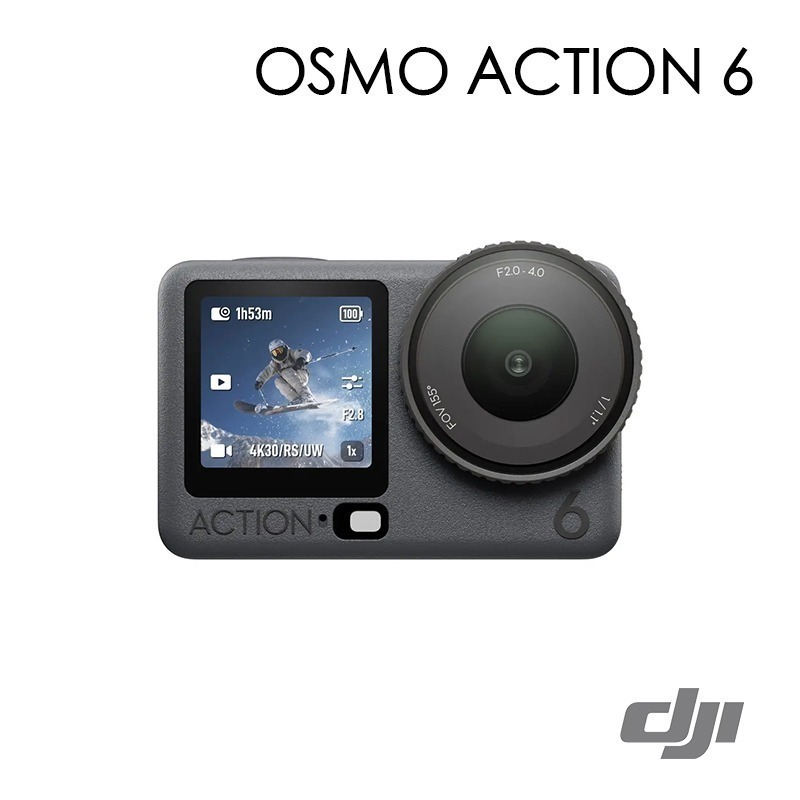 【彈藥庫】DJI OSMO ACTION 6 運動相機(標準套裝/暢拍套裝) #OA6J01 #OA6J02-細節圖4