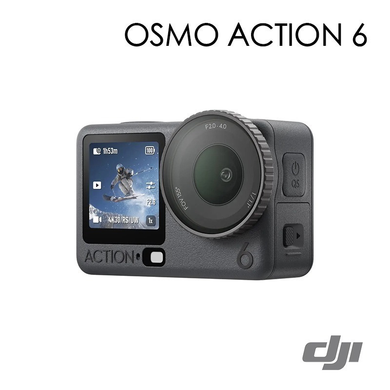 【彈藥庫】DJI OSMO ACTION 6 運動相機(標準套裝/暢拍套裝) #OA6J01 #OA6J02-細節圖6