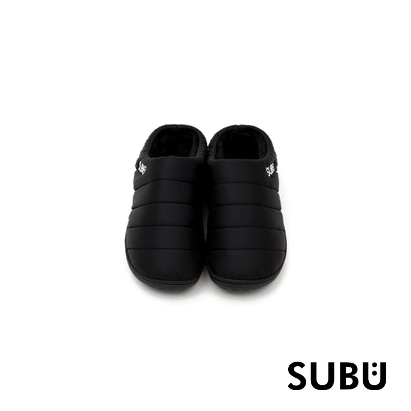 【彈藥庫】SUBU ORIGINALS F-LINE 經典款保暖拖鞋-BLACK 黑-細節圖4