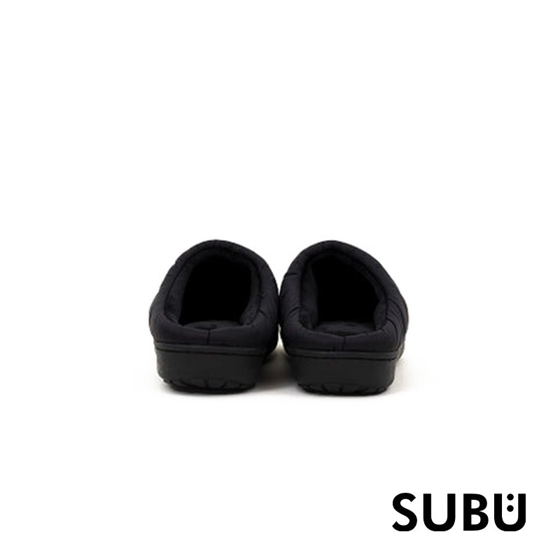 【彈藥庫】SUBU ORIGINALS F-LINE 經典款保暖拖鞋-BLACK 黑-細節圖3