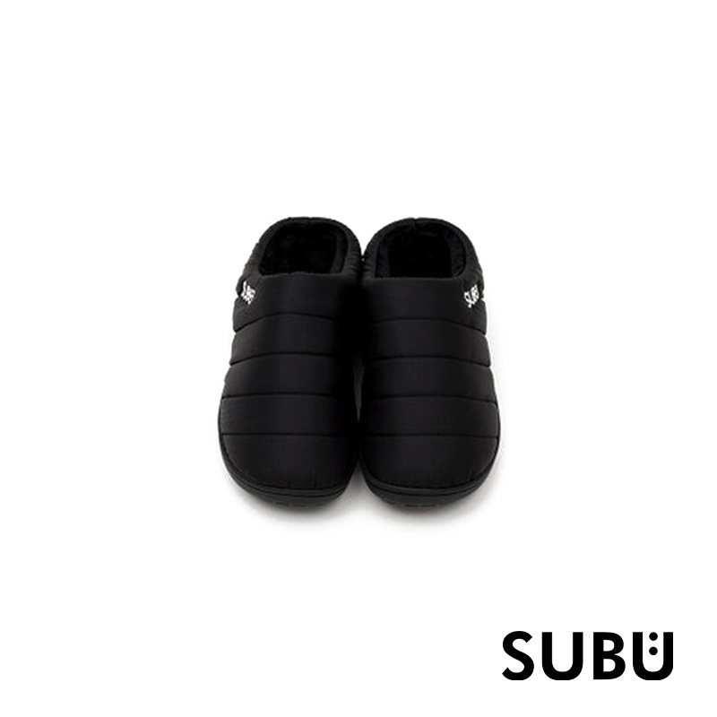 【彈藥庫】SUBU ORIGINALS F-LINE 經典款保暖拖鞋-BLACK 黑-細節圖4