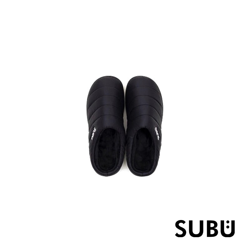 【彈藥庫】SUBU ORIGINALS F-LINE 經典款保暖拖鞋-BLACK 黑-細節圖6