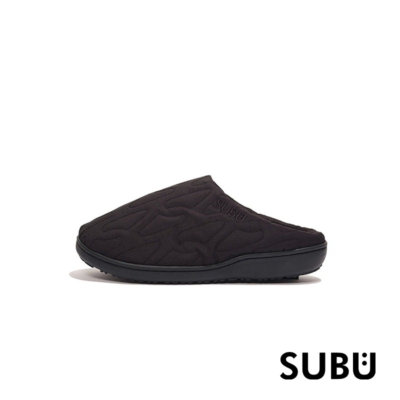 【彈藥庫】SUBU NANNEN OUTLINE 難燃線條款保暖拖鞋-BLACK 黑-細節圖2