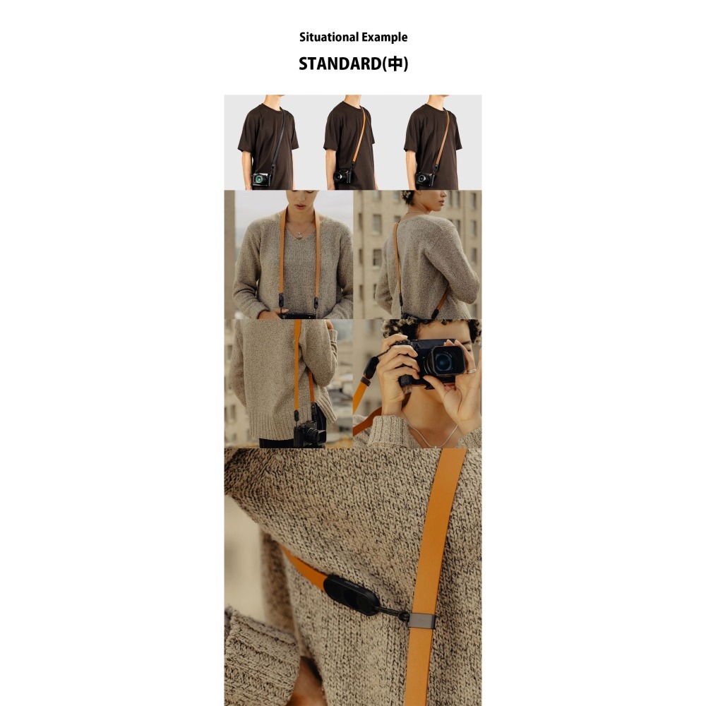 【彈藥庫】PEAK DESIGN Form Leather 快裝皮革背帶(長/中/短/頸掛) #AFD0204L-細節圖5