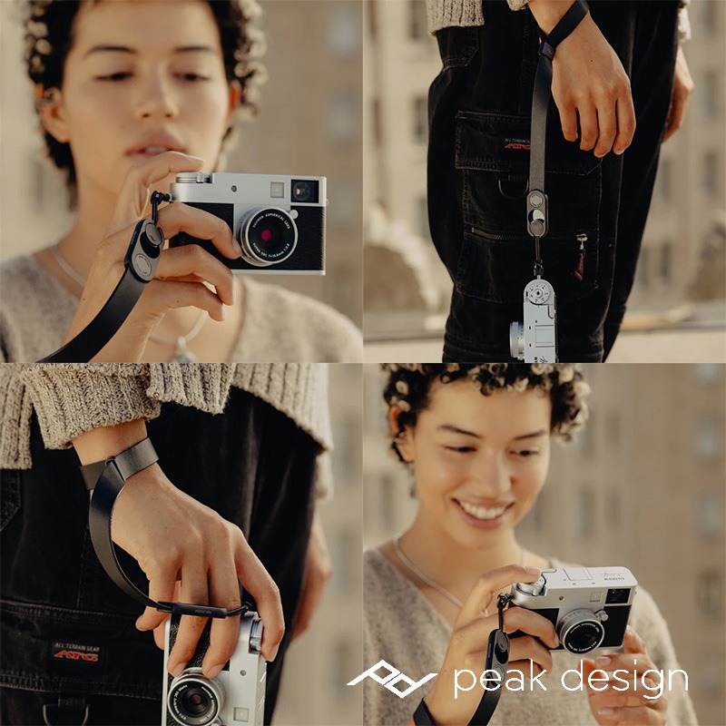 【彈藥庫】PEAK DESIGN Cuff Leather 快裝皮革腕帶(琥珀橙/沈穩黑/復古棕) #AFD0214L-細節圖6