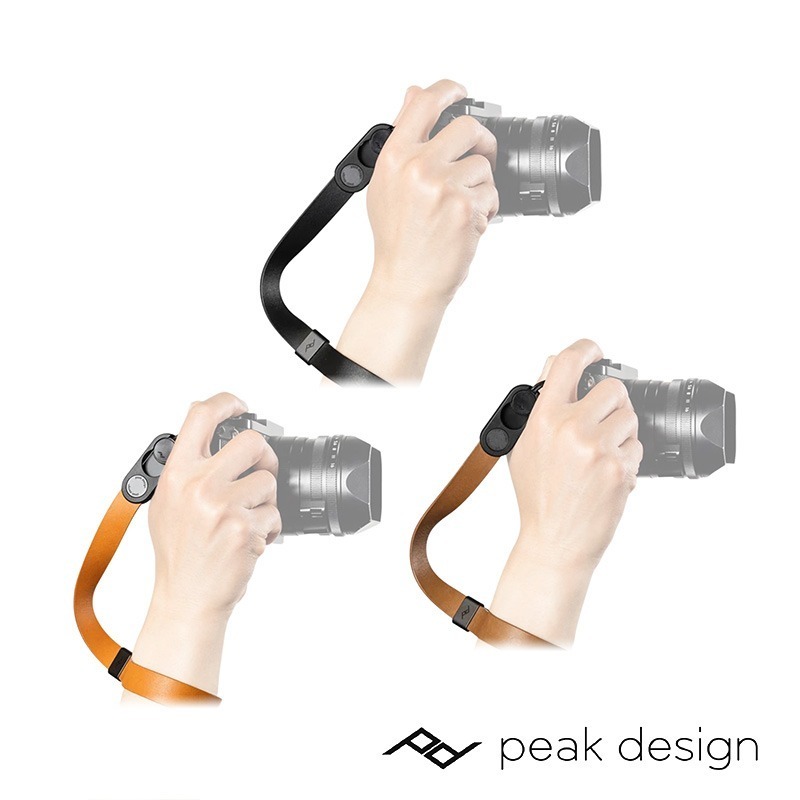 【彈藥庫】PEAK DESIGN Cuff Leather 快裝皮革腕帶(琥珀橙/沈穩黑/復古棕) #AFD0214L-細節圖2